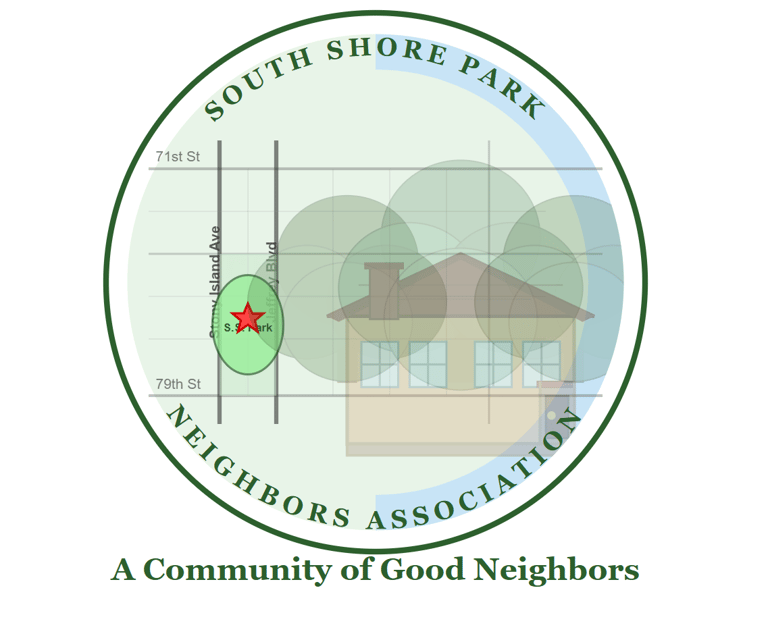 South Shore Park Neighbors and Neighborhood Association logo