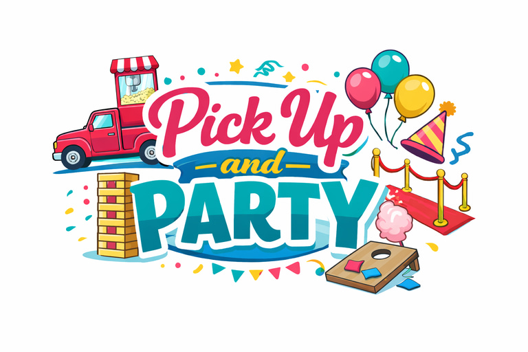 Pick Up & Party logo