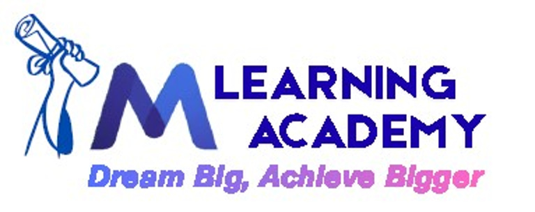 M LEARNING ACADEMY logo