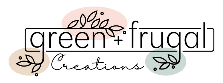 Green + Frugal Creations logo