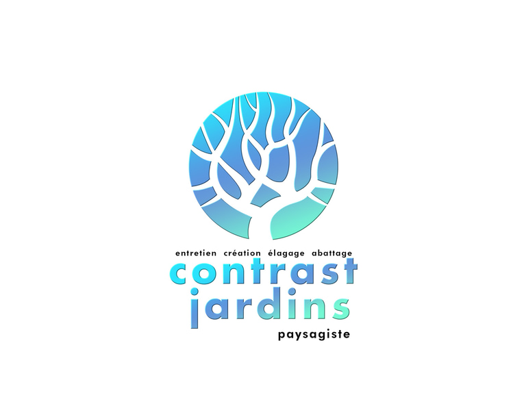 Contrast jardins logo