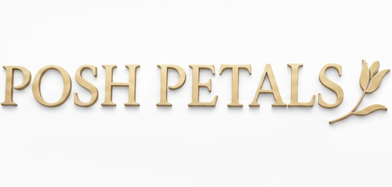 Posh Petals logo