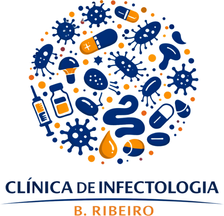 Clínica de Infectologia B. Ribeiro logo