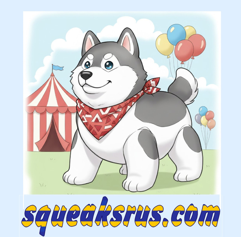 SQUEAKS R US logo