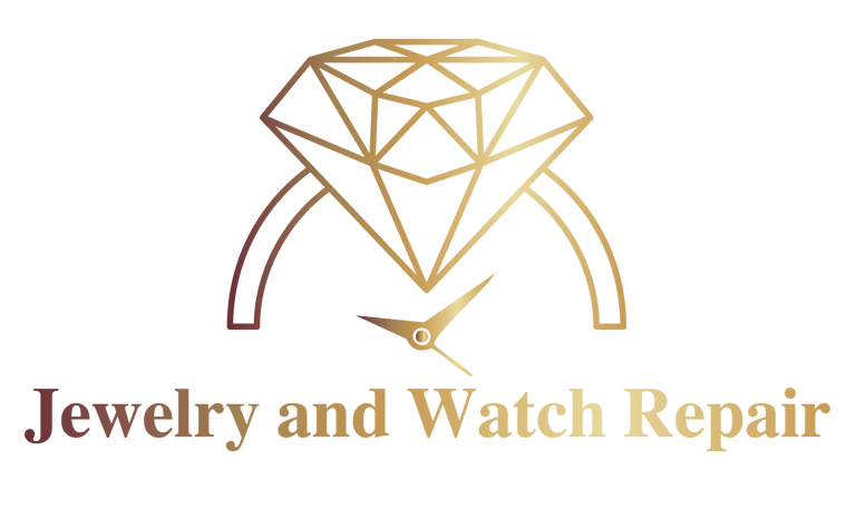 jewelry & watch repair shop logo