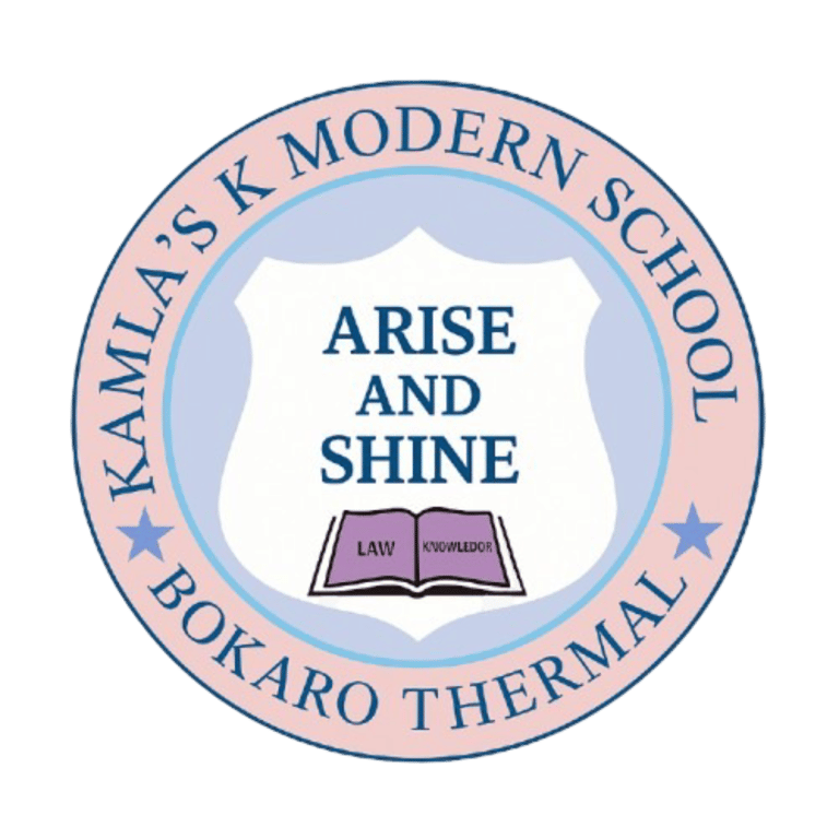 kamla's l modern school bokaro thermal logo