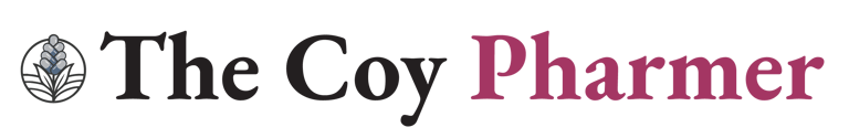The Coy Pharmer logo