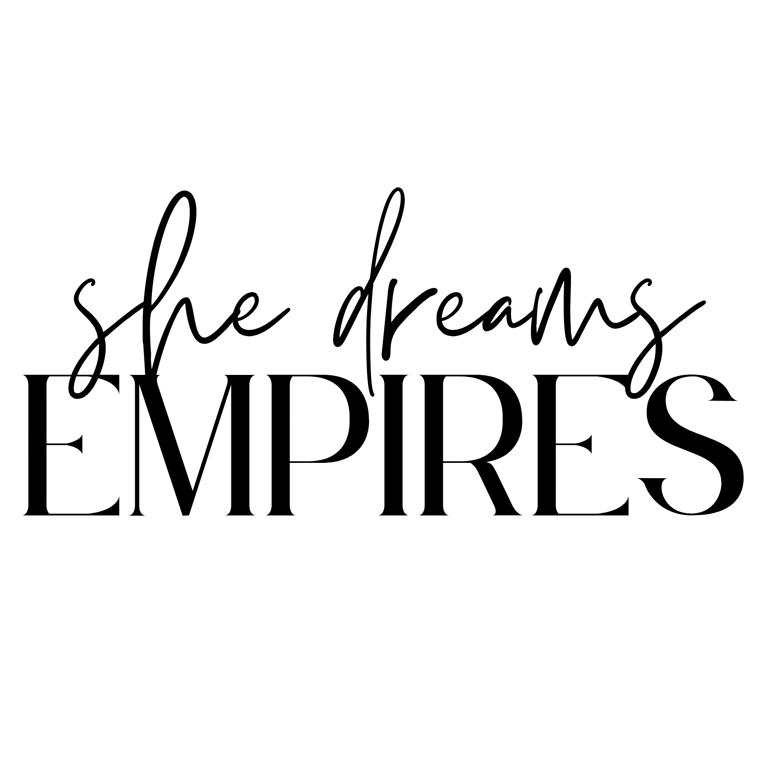 She Dreams Empires logo