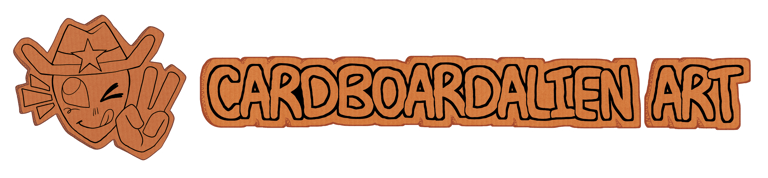 Cardboard Alien logo