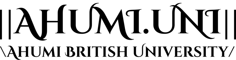 Ahumi British University logo