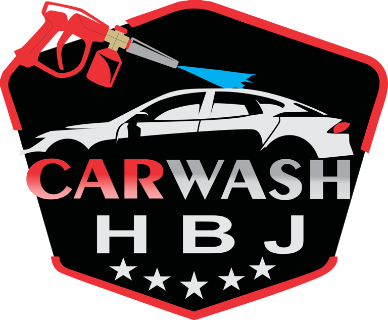 CAR WASH HBJ logo
