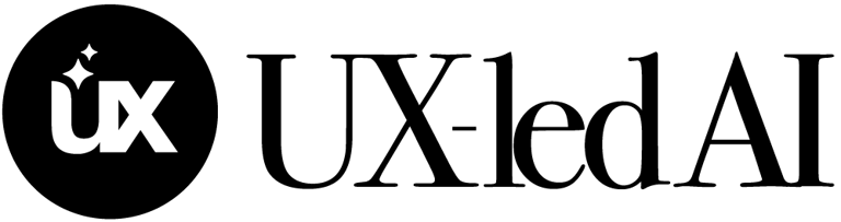 UX-led AI logo