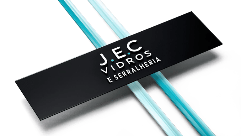 Jec vidros e serralheria logo