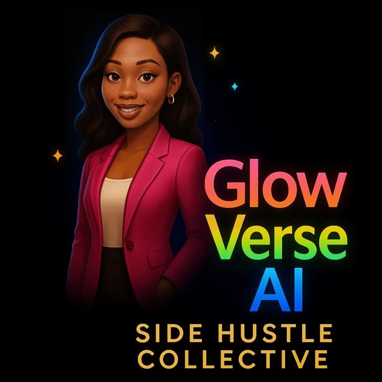 GlowVerse AI Side Hustle Collective logo