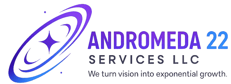 ANDROMEDA 22 SERVICES logo