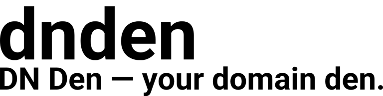 dnden.com — Domains. Fast. Yours. logo