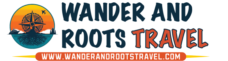 Wander and Roots Travel logo