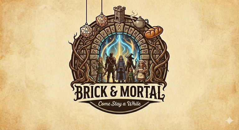The Brick and Mortal logo