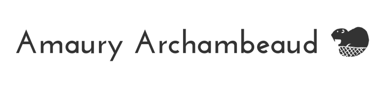 Amaury Archambeaud photographe animalier logo