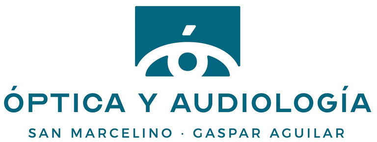 Óptica y Audiología. San Marcelino y Gaspar Aguilar logo