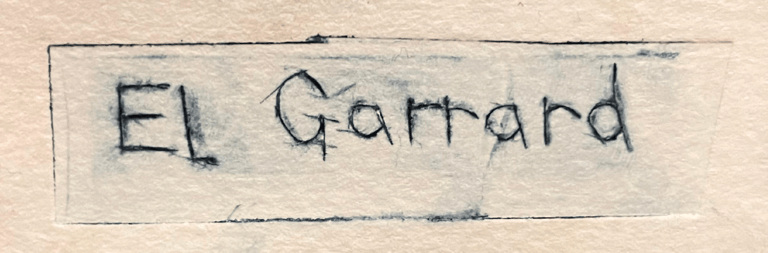 El Garrard logo