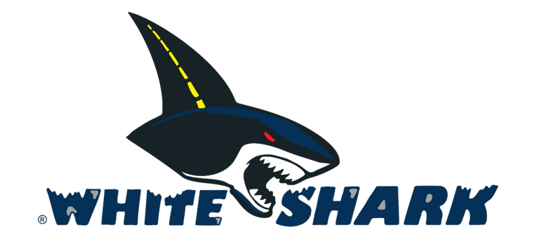 white shark general contracting logo