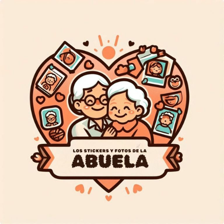 Los stickers y las fotos de la abuela logo