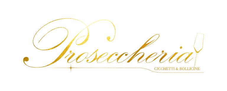 Proseccheria cicchetti e bollicine logo