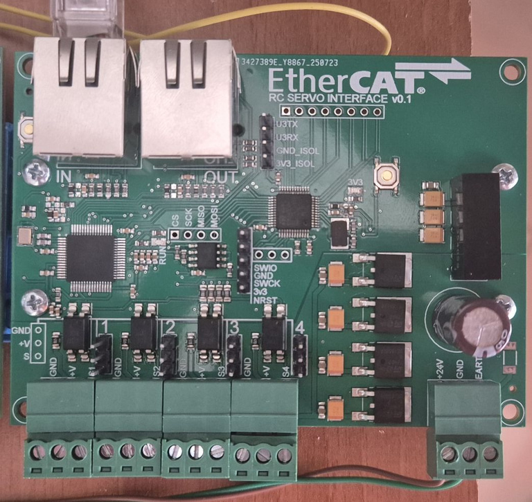 EtherCAT RC Servo PWM Interface