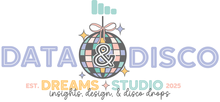 Data & Disco Dreams Studio logo