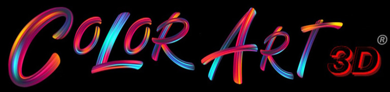 Claudine GIBON, Artiste Peintre 3D logo