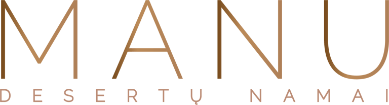 MANU desertų namai logo