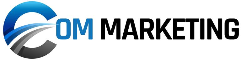 COM MARKETING logo