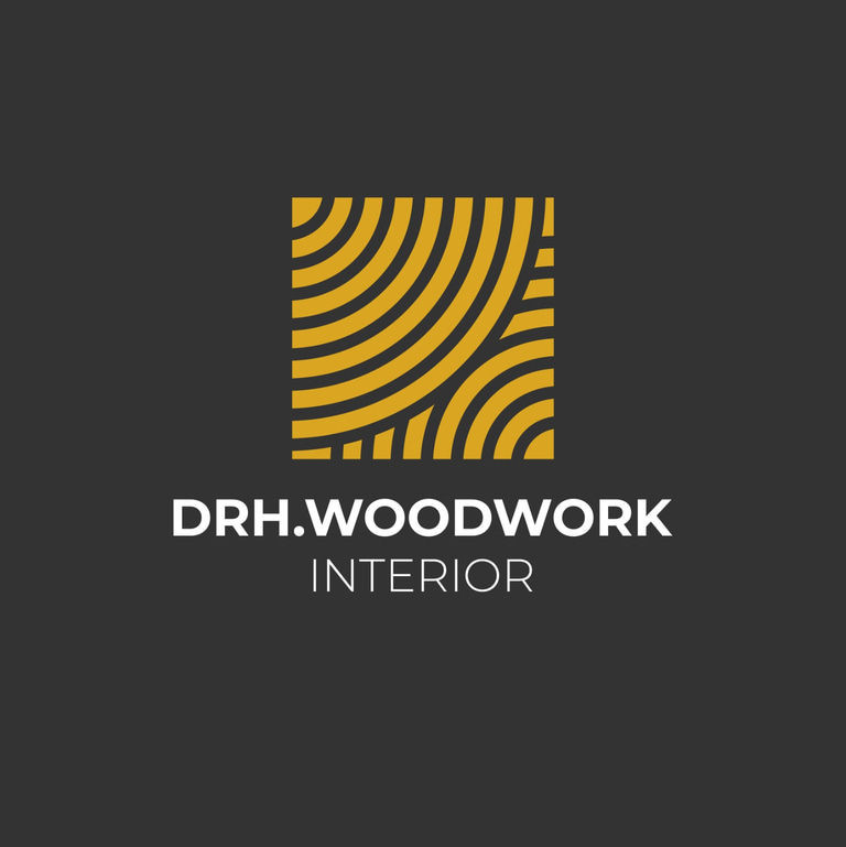 DRH WOOD WORK INTERIOR logo