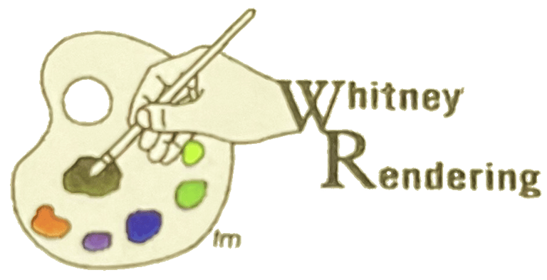 Whitney Renderings logo