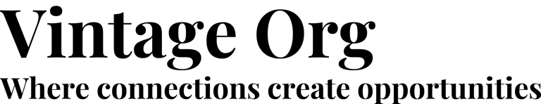 Vintage Org logo