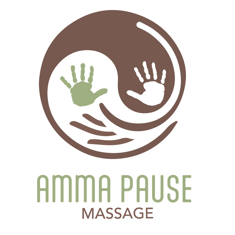 AMMA PAUSE MASSAGE logo