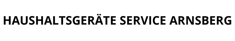 Haushaltsgeräte Service Arnsberg logo