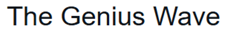 The Genius Wave logo