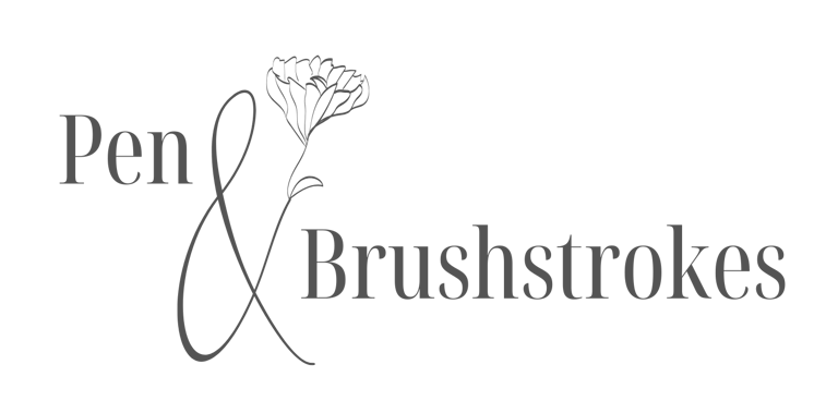 Pen&brushstrokes logo