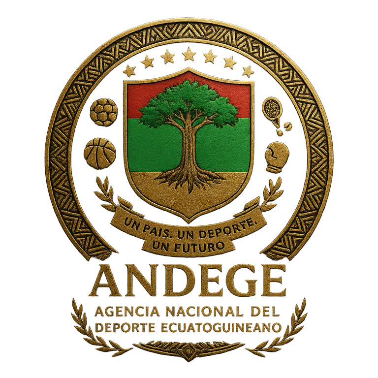 Agencia Nacional del Deporte Ecuatoguineano™ (ANDEGE™). logo