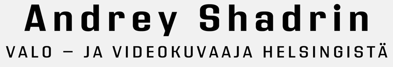 Valokuvaaja & videokuvaaja Andrey Shadrin  logo