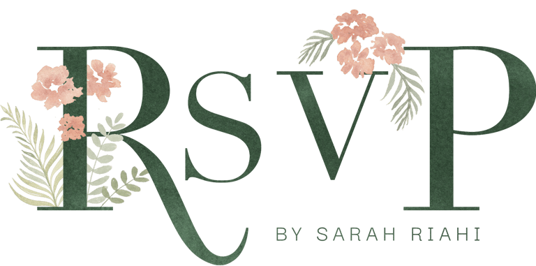 RSVP by Sarah Riahi logo