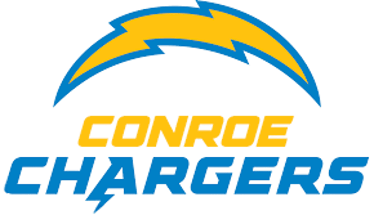 AAYFDT Conroe Chargers and Dazzlers logo