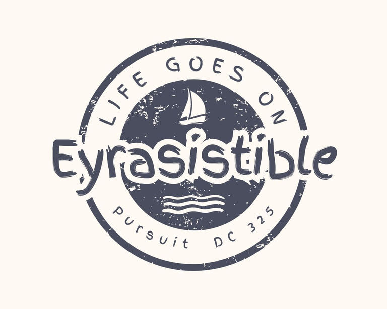 eyrasistible  Pursuit 325 Life Goes On logo