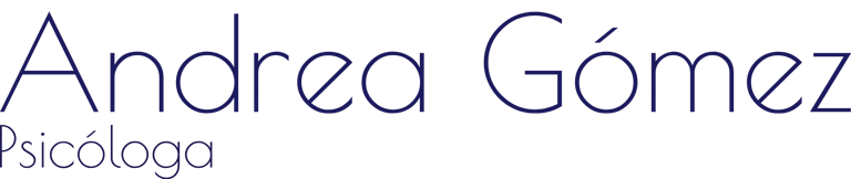 Andrea Gómez Psicóloga infantil adolescentes y adultos logo