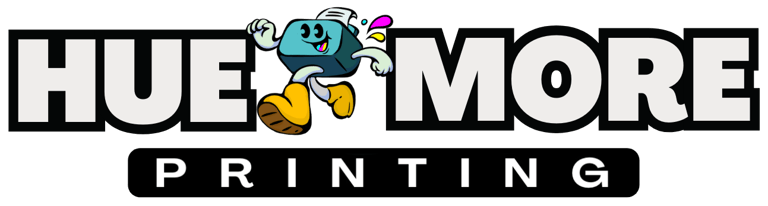 HueMore Printing logo