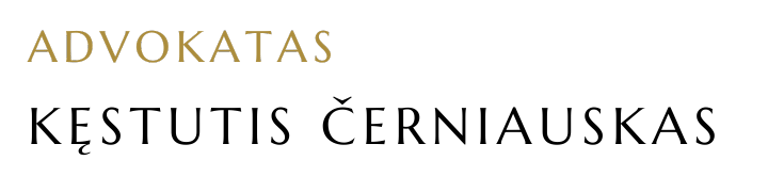 Advokatas Kęstutis Černiauskas logo