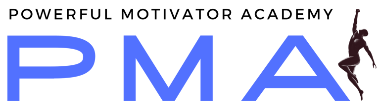POWERFUL MOTIVATOR ACADEMY logo
