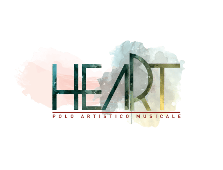 Heart polo artistico musicale logo